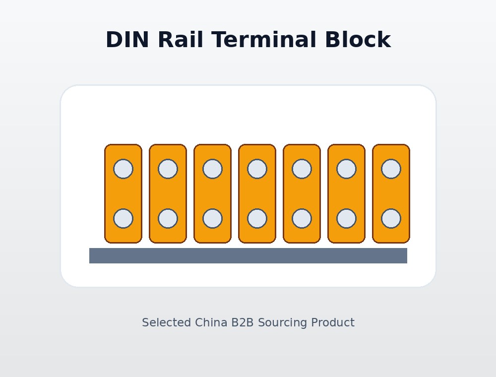 DIN導軌接線端子 product image