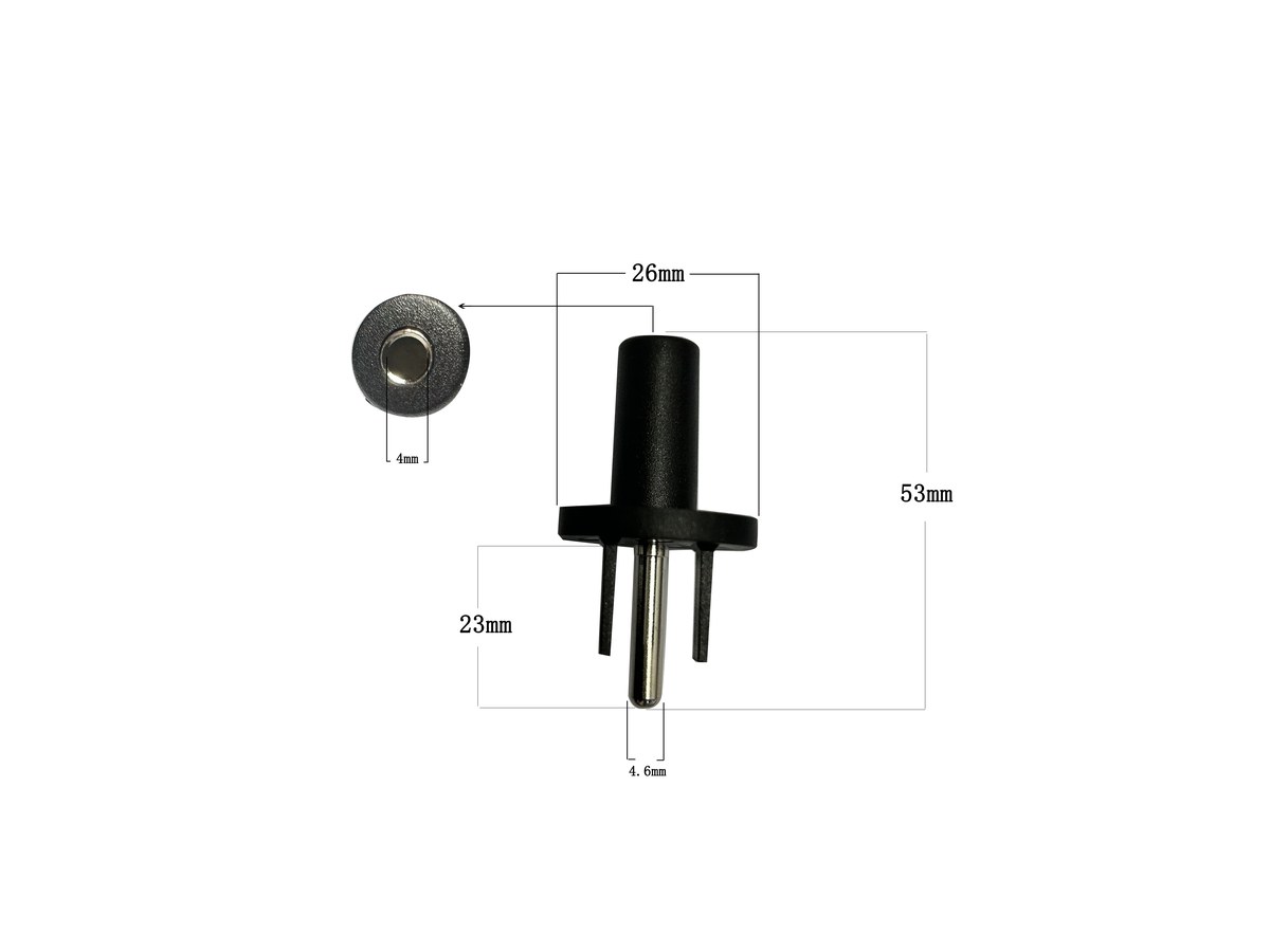 US anti-static grounding plug dimensions