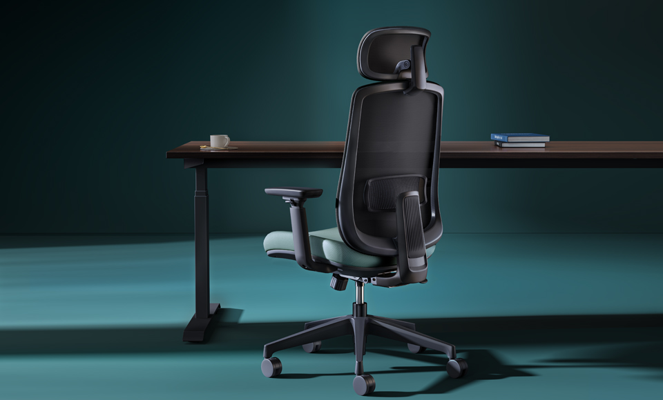 Otto office chair ergonomic detail