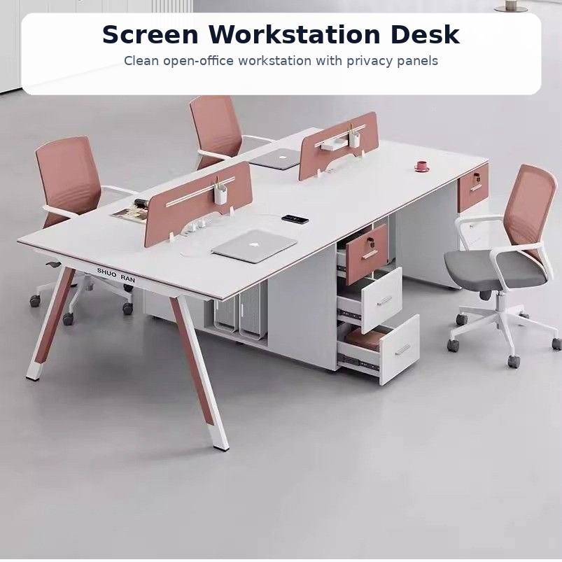 Screen workstation desk main image