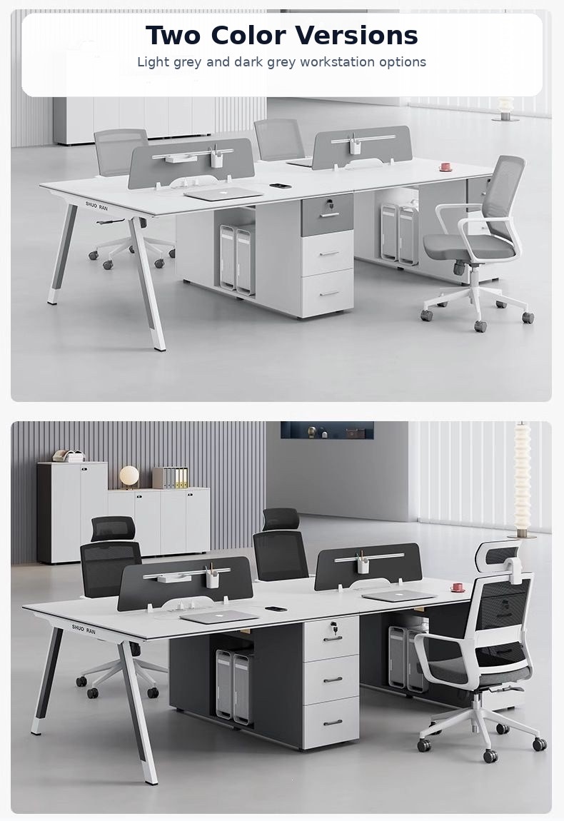 Screen workstation desk detail image 4