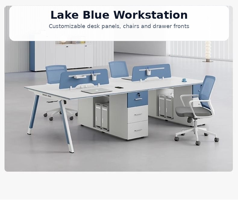 Screen workstation desk detail image 5