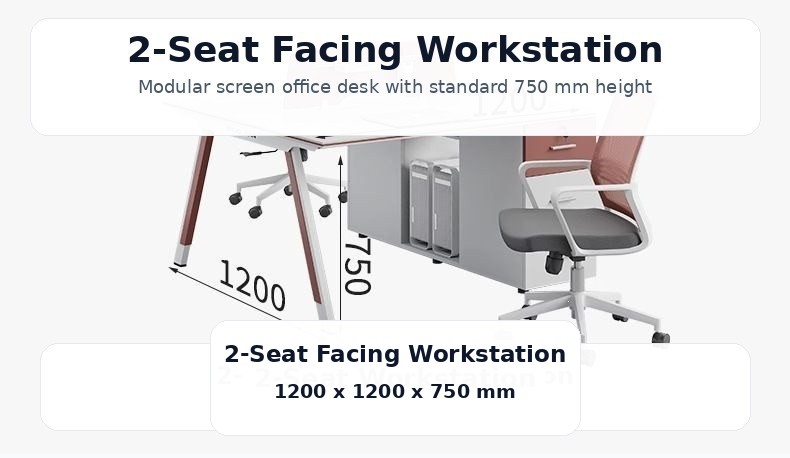 Screen workstation desk detail image 24