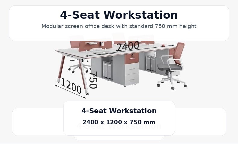 Screen workstation desk detail image 25