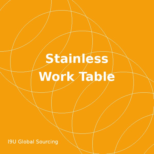 Stainless Steel Commercial Work Table