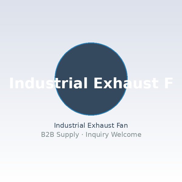 Industrial exhaust fan product image