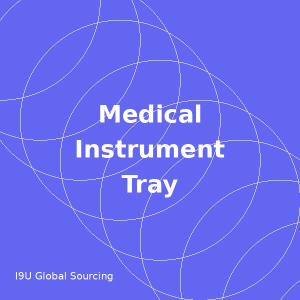 medical-grade-stainless-steel-instrument-tray product image