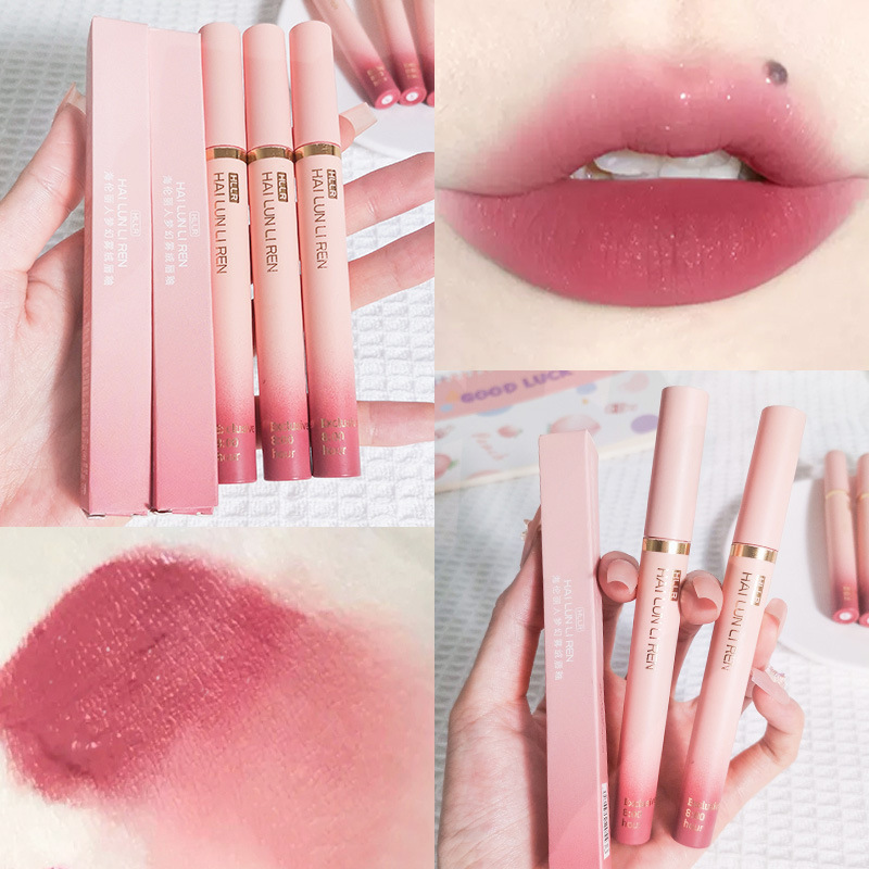 Pink Tube Velvet Lip Gloss